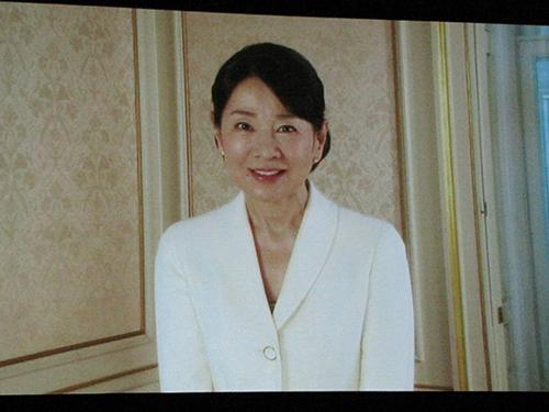 吉永小百合さんからビデオレターでのコメントが届いた