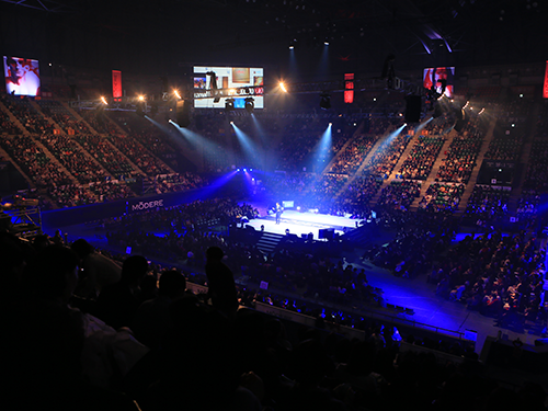 オープンイベント会場のようす