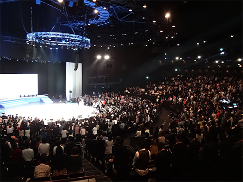 「グランドオープニングイベント」会場のようす