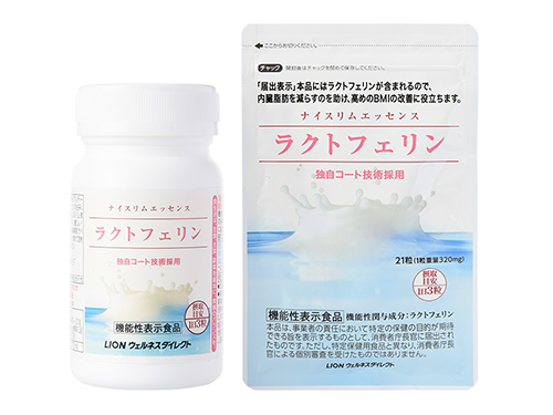 販売好調の機能性表示食品「ナイスリムエッセンスラクトフェリン」