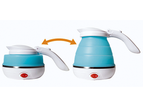 「おりたためるトラベルケトル」