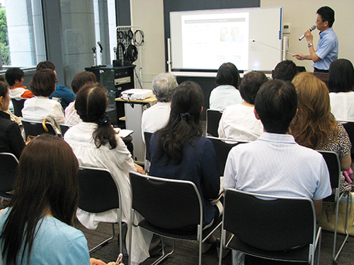 特設ブースではセミナーも行われた