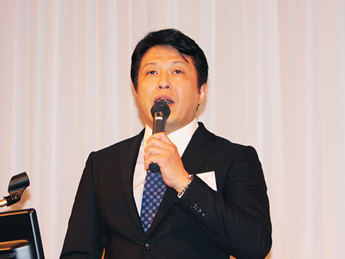 新社長に就任した居石勇雄氏