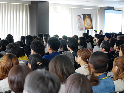 ４月２２日に東京で開催したイベントの様子