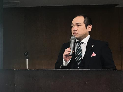 NFLの酒匂マネージャーはセミナー依頼も多い