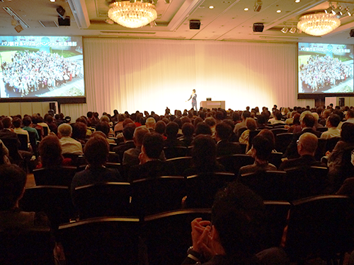 「ジェイグループ・ワールドコンベンション」会場の様子