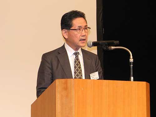 代表幹事の東陽化成・坂東義治会長