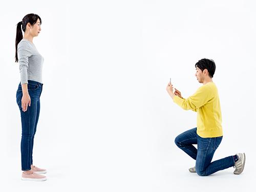 全身の写真2点で採寸可能