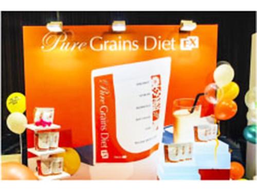 独自の発酵技術で開発した「ピュアグレインズダイエットＥＸ」