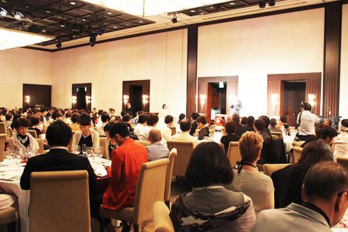 10周年記念パーティー会場の様子