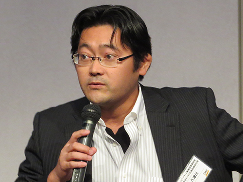 「DeNAショッピングフォーラム2016」に登壇した八津川博史ショッピングモール事業部長