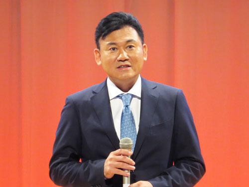 楽天ＥＸＰＯで登壇した三木谷浩史社長