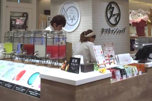 １日数千杯が出る試飲サービス