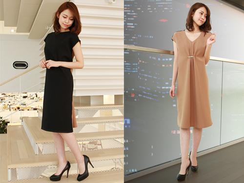 昼と夜で使い分けができるリバーシブルのワンピース