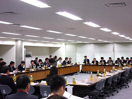 第１７回割賦販売小委員会のようす