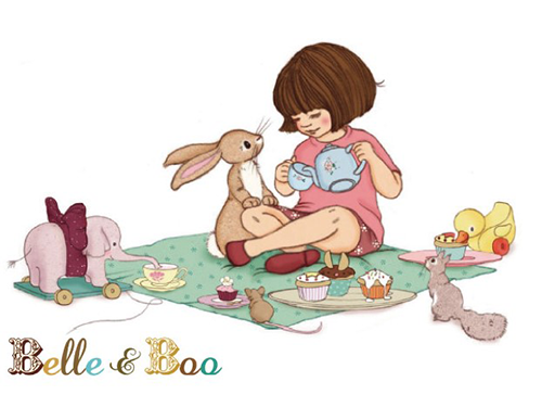 「ベルアンドブー」は、絵本を原作としたブランド