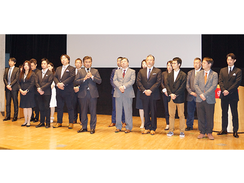 支援部長には各地でＥＣ業界をけん引してきた事業者のトップが名を連ねた