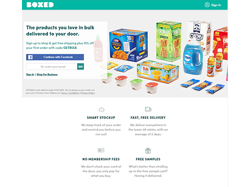 イオンが出資したＢｏｘｅｄサイト