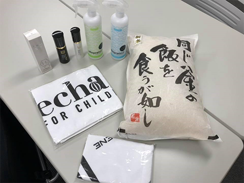 アントコントロールが被災地に送った支援物資