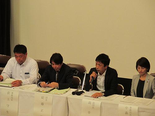 都内で行われたケフィアグループ被害対策弁護団の説明会。この翌日にケフィアは自己破産を申請した