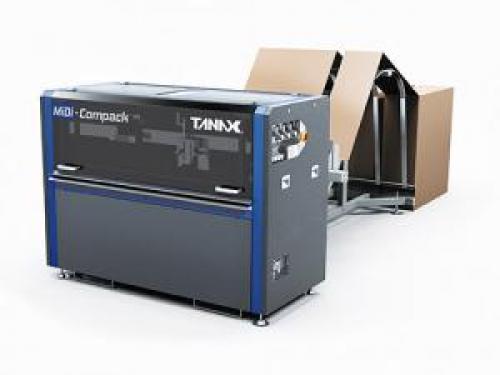 売り上げが好調の商品梱包機「ボックスオンデマンド」