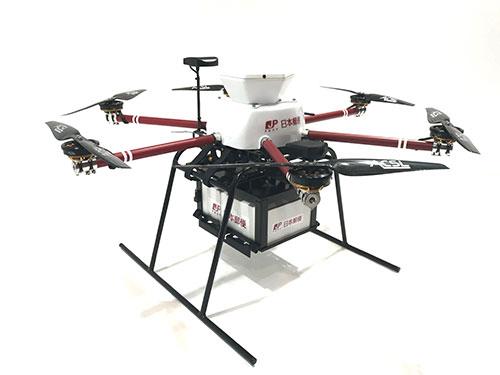 ドローンにはチラシやパンフレットといった書類を積載する