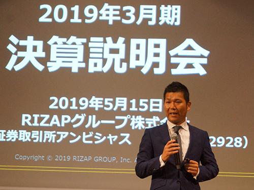 ２０年３月期は黒字転換すると意気込む瀬戸健社長