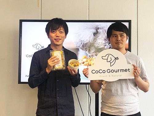 岩橋洸太ＣＥＯ（写真左）と矢作裕之ＣＯＯ