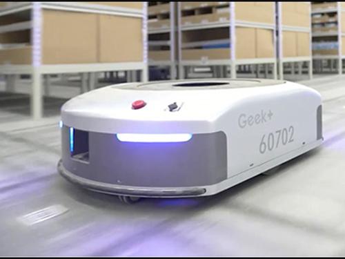 蓮田営業所に導入予定の「自動棚搬送ロボット：EVE」