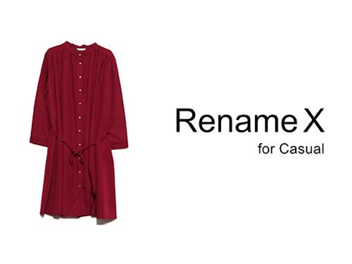 第１弾はシャツワンピースを発売