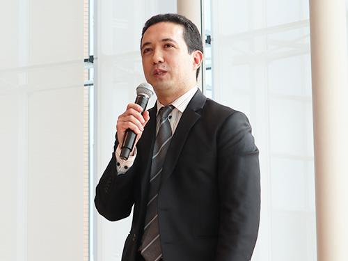 第一部に登壇したカライスコス・アントニオス氏