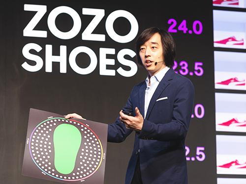 伊藤正裕取締役が「ＺＯＺＯＳＨＯＥＳ」を解説