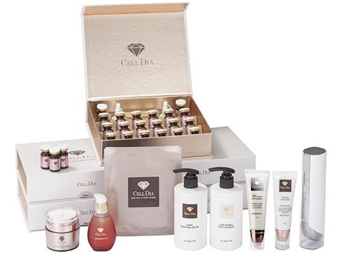 ヒト幹細胞化粧品「セルディア」シリーズのビジネスセット