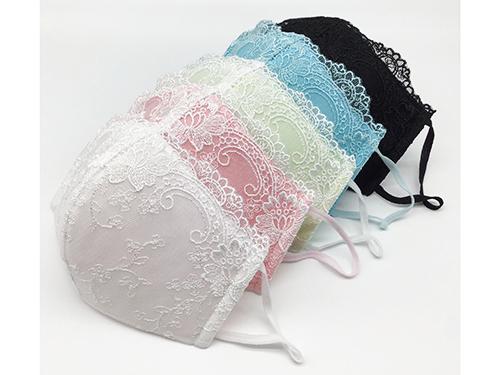 「レース付きブラマスク」