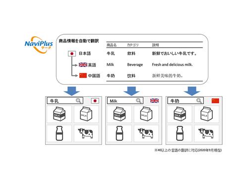 多言語検索のイメージ