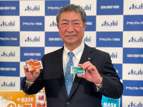 アサヒグループ食品の尚山勝男社長