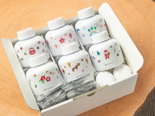 「クレベリン　置き型」限定デザインの一例