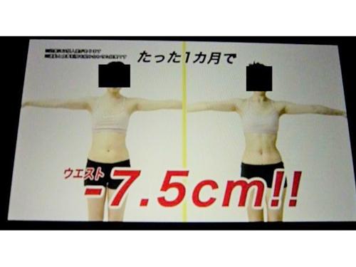 動画で痩身効果をうたう表記を行っていた