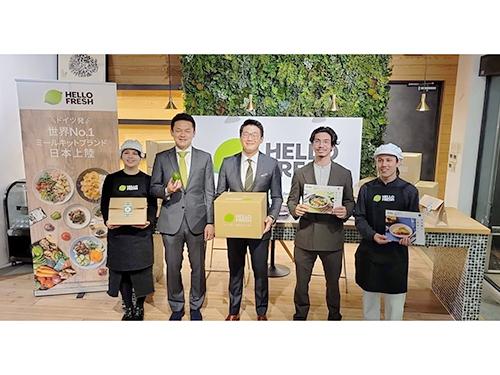 記者会見の様子