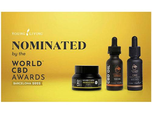 ノミネートされた同社のＣＢＤ製品