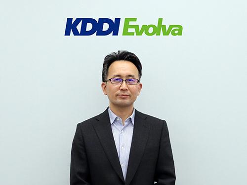 ＫＤＤＩエボルバ　経営戦略統括本部　若山真一郎副統括本部長