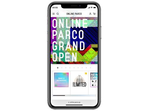 新ＥＣサイト「ＯＮＬＩＮＥ　ＰＡＲＣＯ」のイメージ
