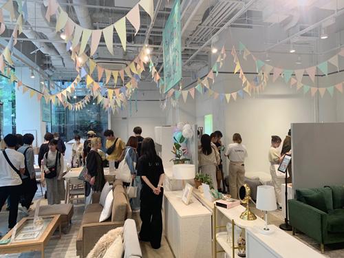 渋谷のイベント中の様子