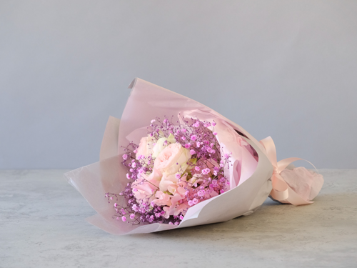 第一園芸「染めピンクのブーケ」