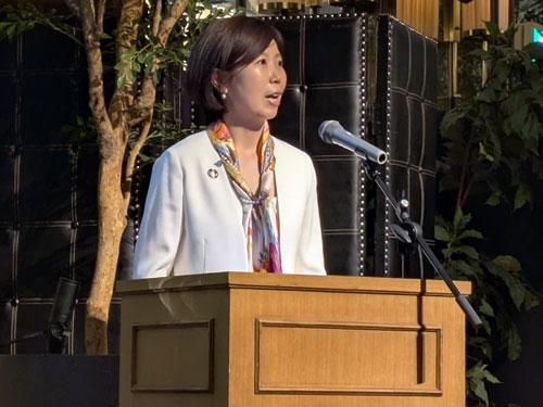 執行役員・健康食品事業本部の斎藤智子本部長