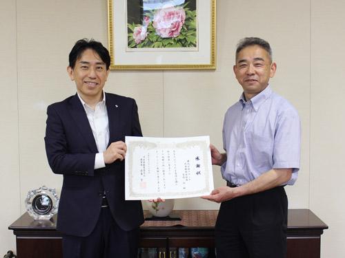 埼玉県教育委員会から感謝状が授与された