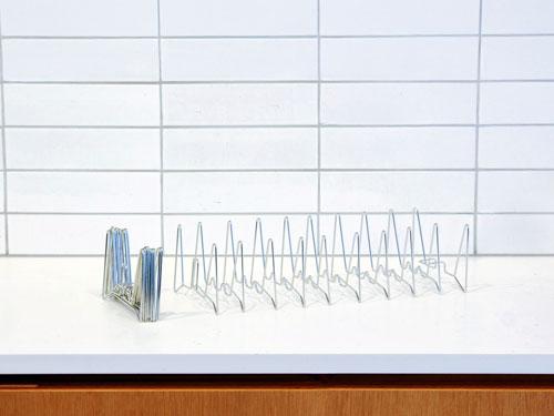 「３ｃｍに縮む水切りラック」