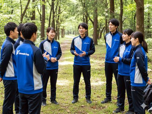 野外研修プログラムの様子