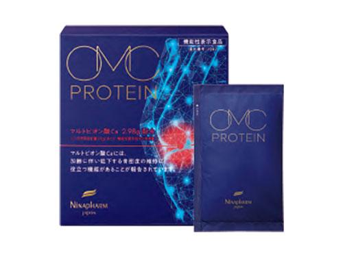初の機能性表示食品「Ｏ・Ｍ・Ｃ　プロテイン」
