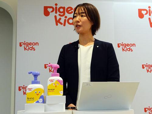 「ピジョンキッズ」ブランド統括者　武藤友瑛氏